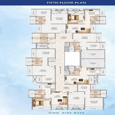 Fifth floor-plan